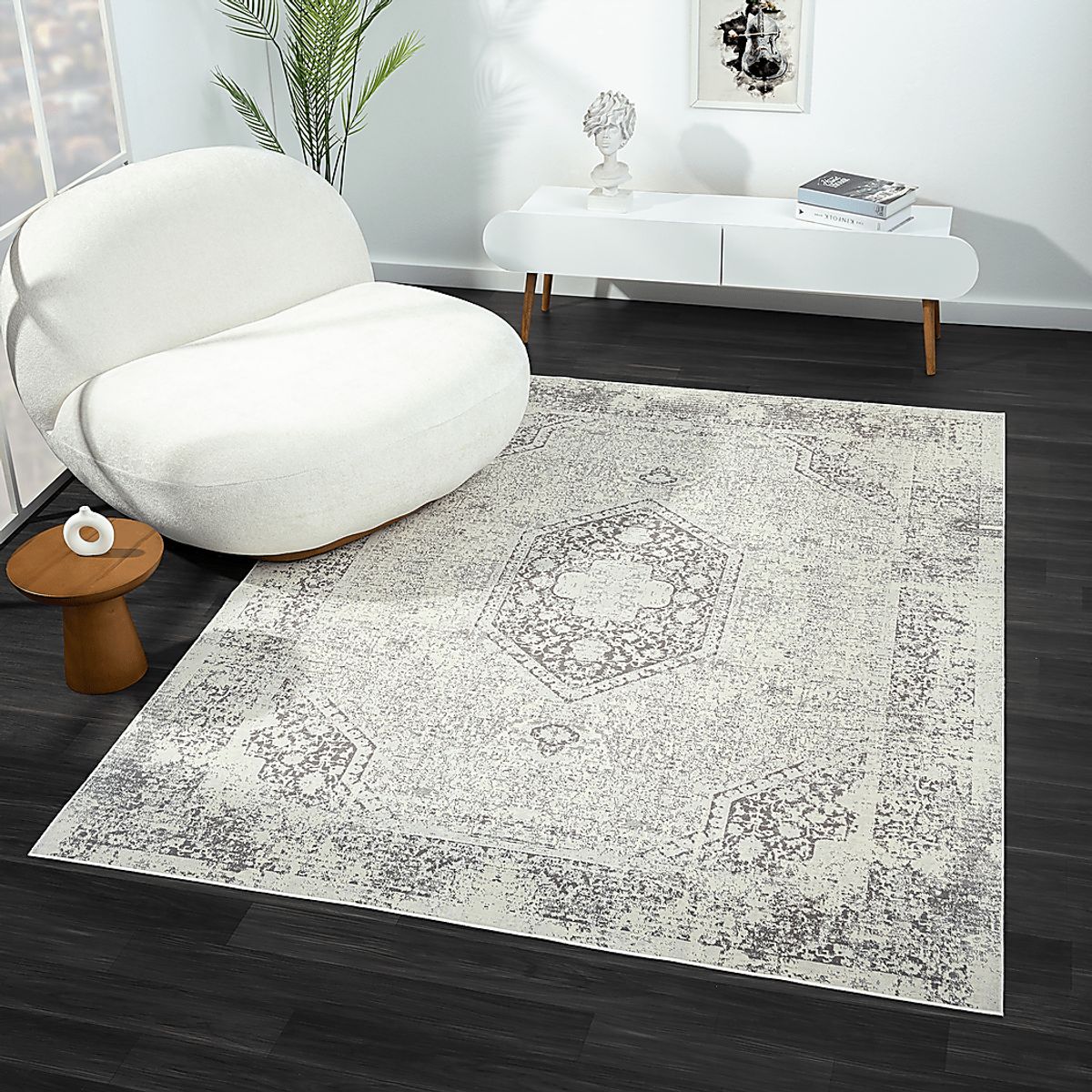 Dembo Gray Rugs | Rooms to Go