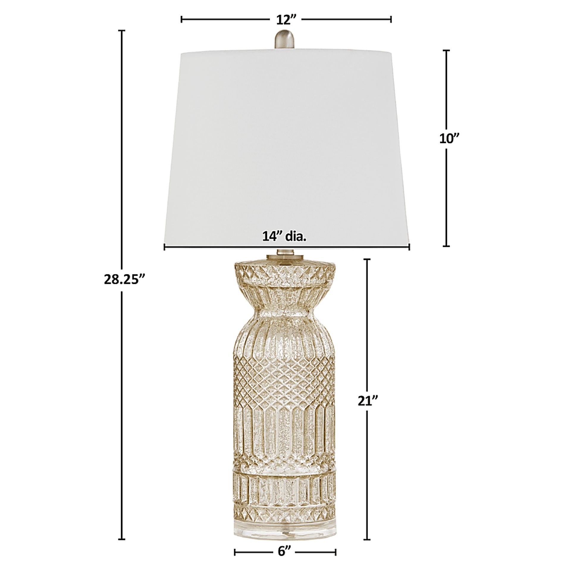 Demedici Lake Silver Lamp - Image 11