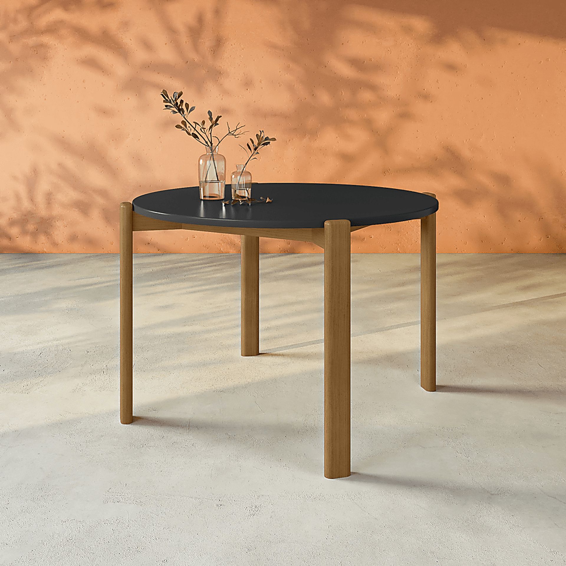 Demerest III Black Dining Table - Image 2