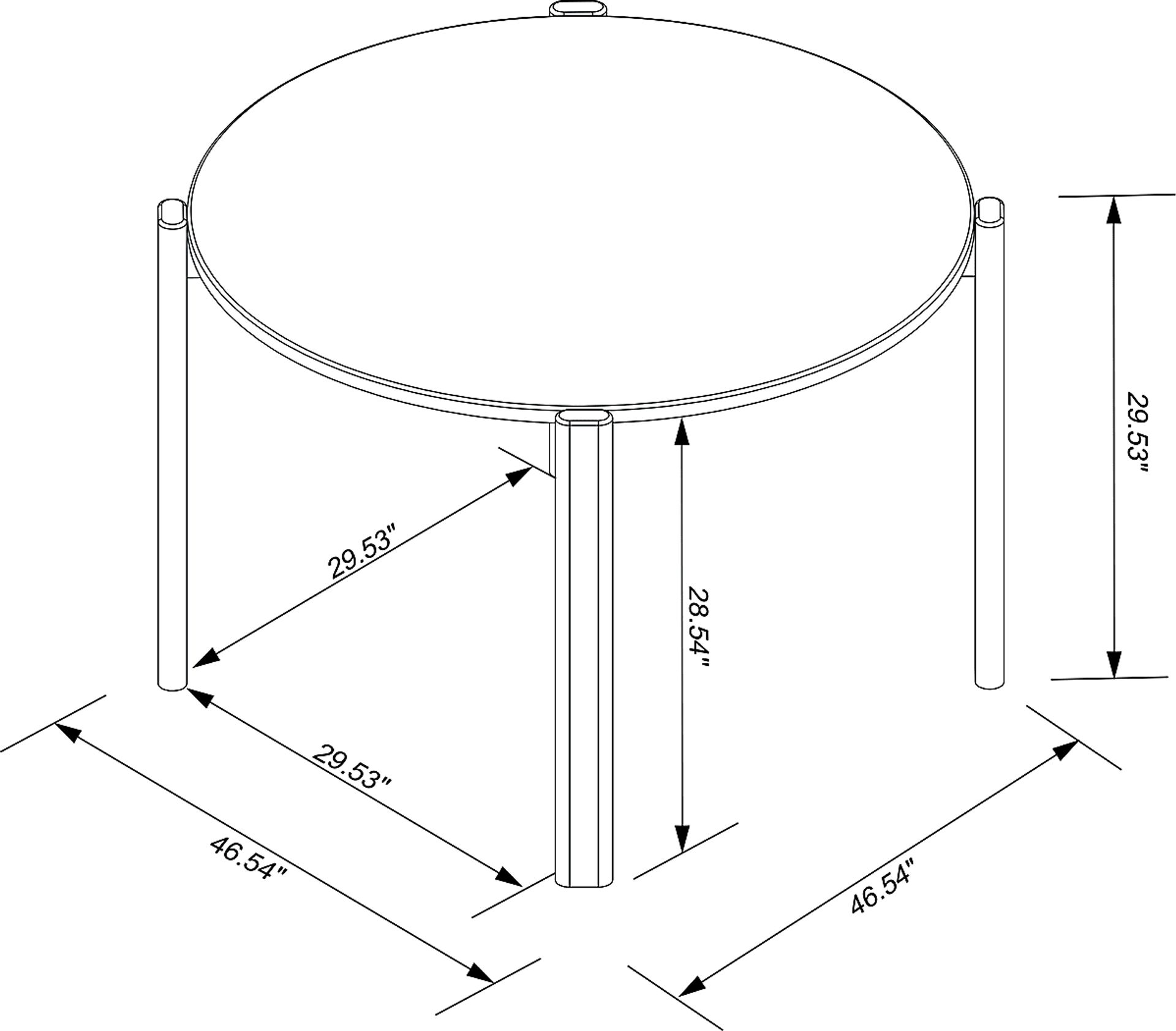 Demerest III Off-White Dining Table - Image 8