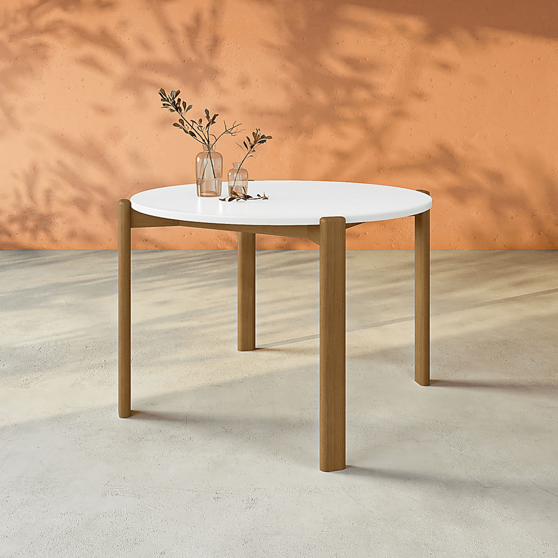 Demerest III White Dining Table - Image 2