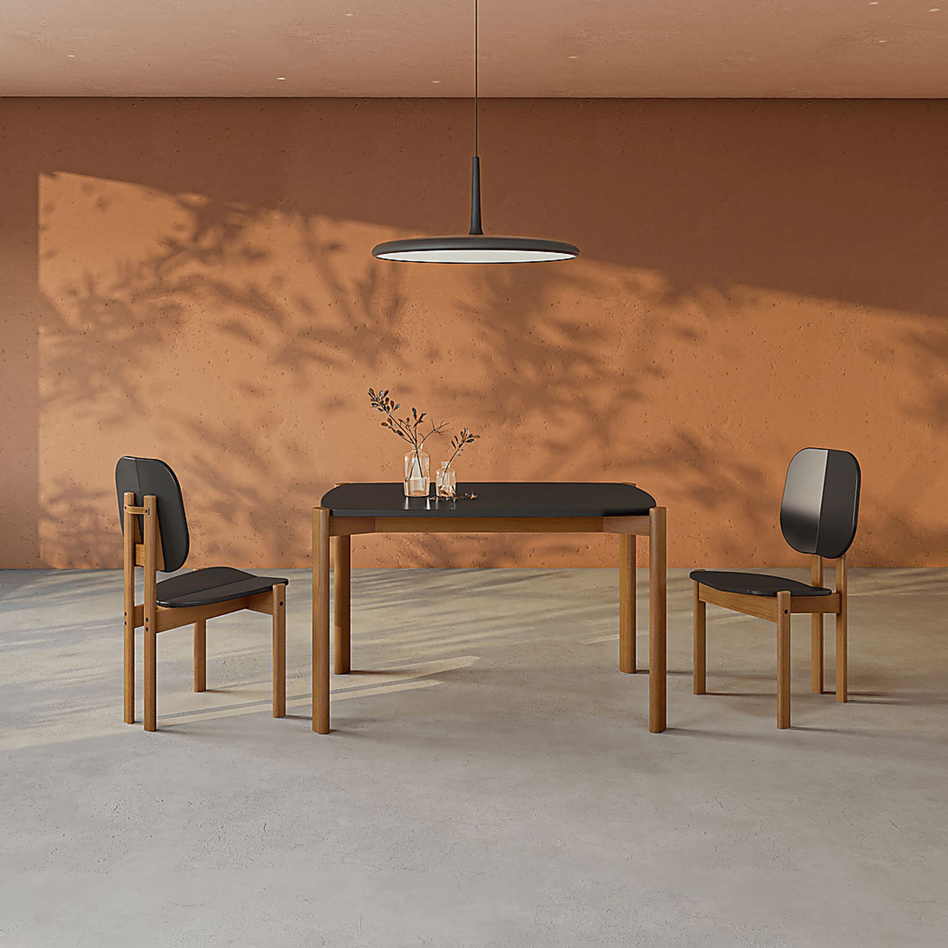 Demerest IV Black Dining Table - Image 3