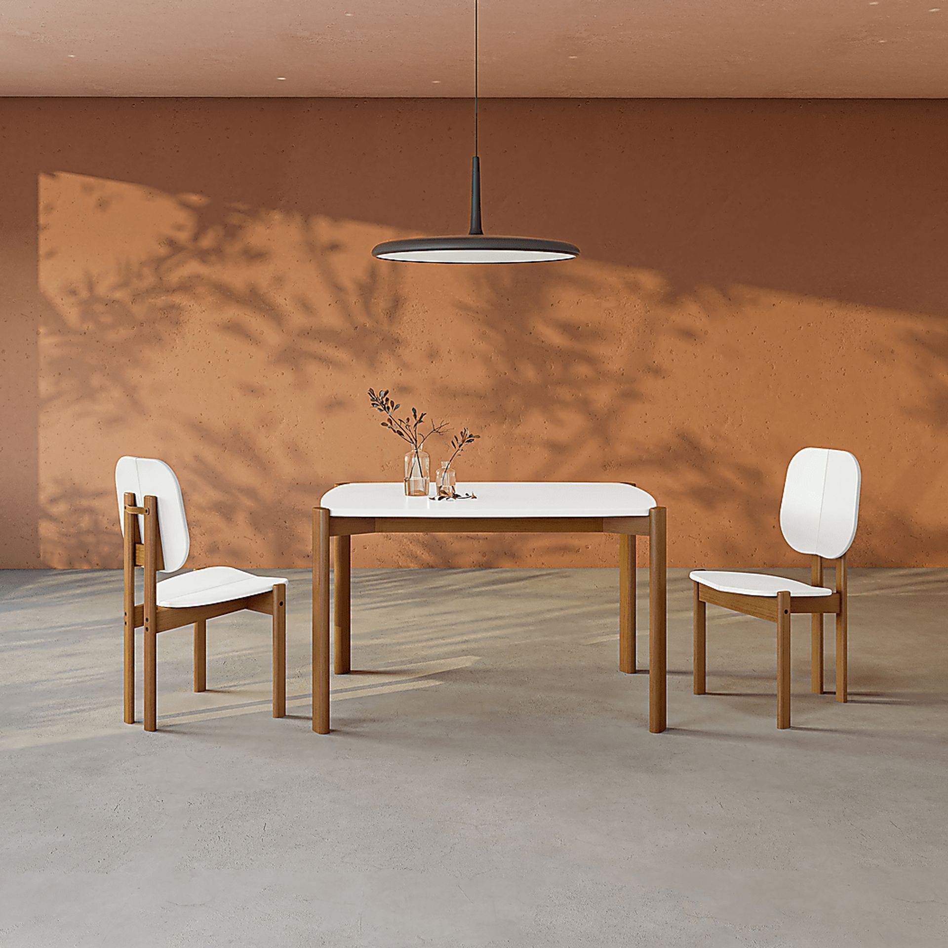Demerest IV White Dining Table - Image 2