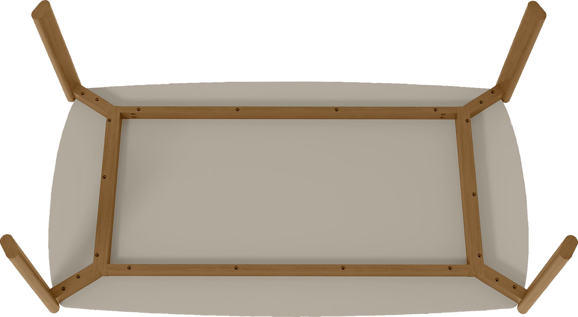 Demerest V Off-White Dining Table - Image 9