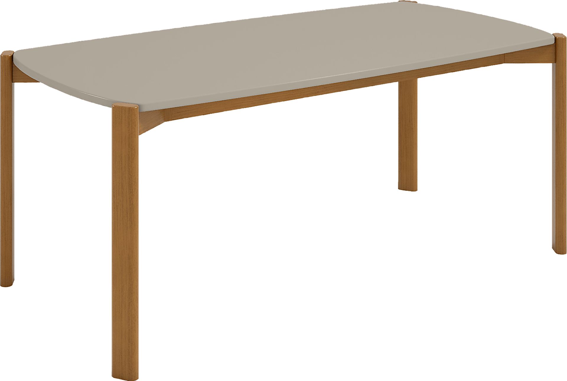 Demerest V Off-White Dining Table - Image 1