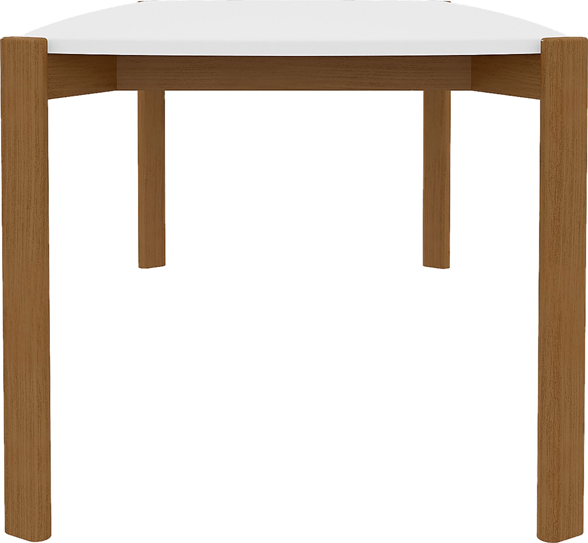Demerest V White Dining Table - Image 4