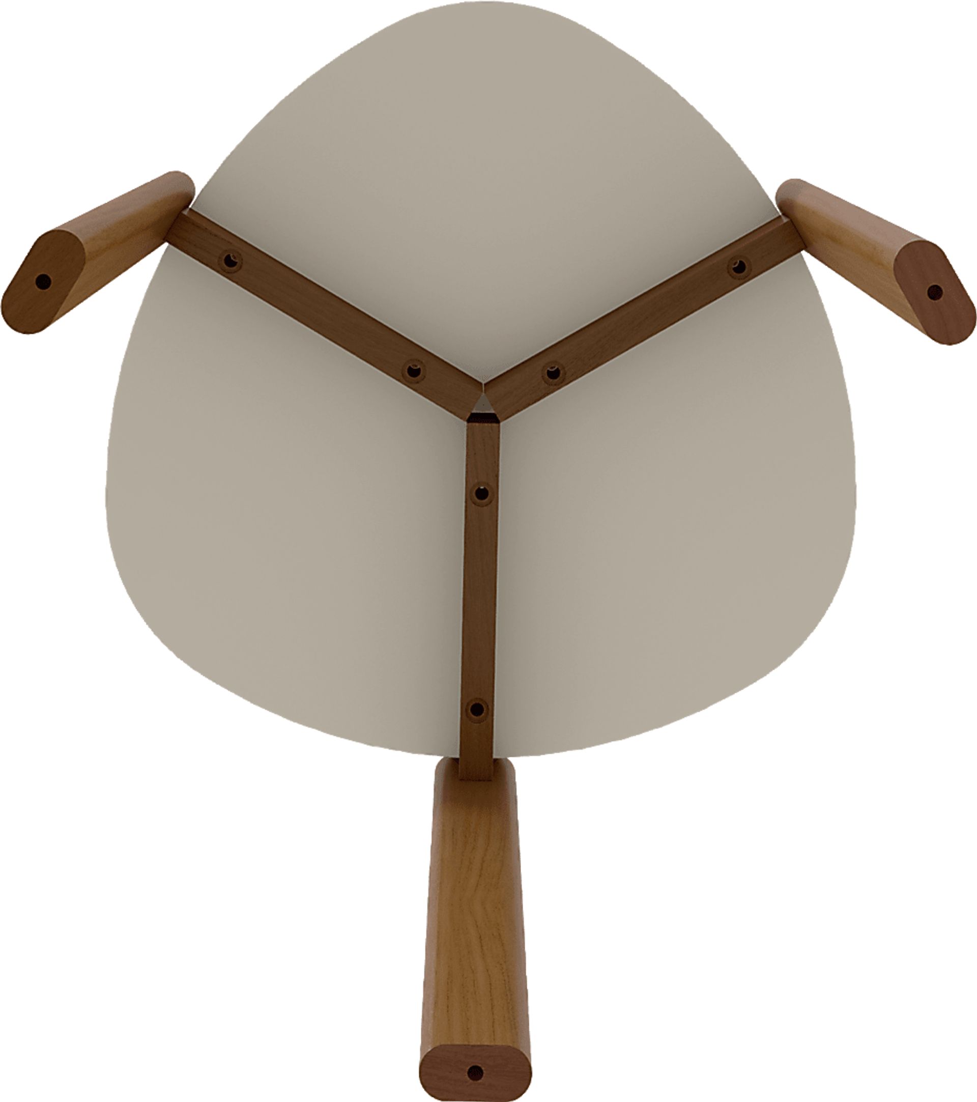 Demerest VII Off-White End Table - Image 6