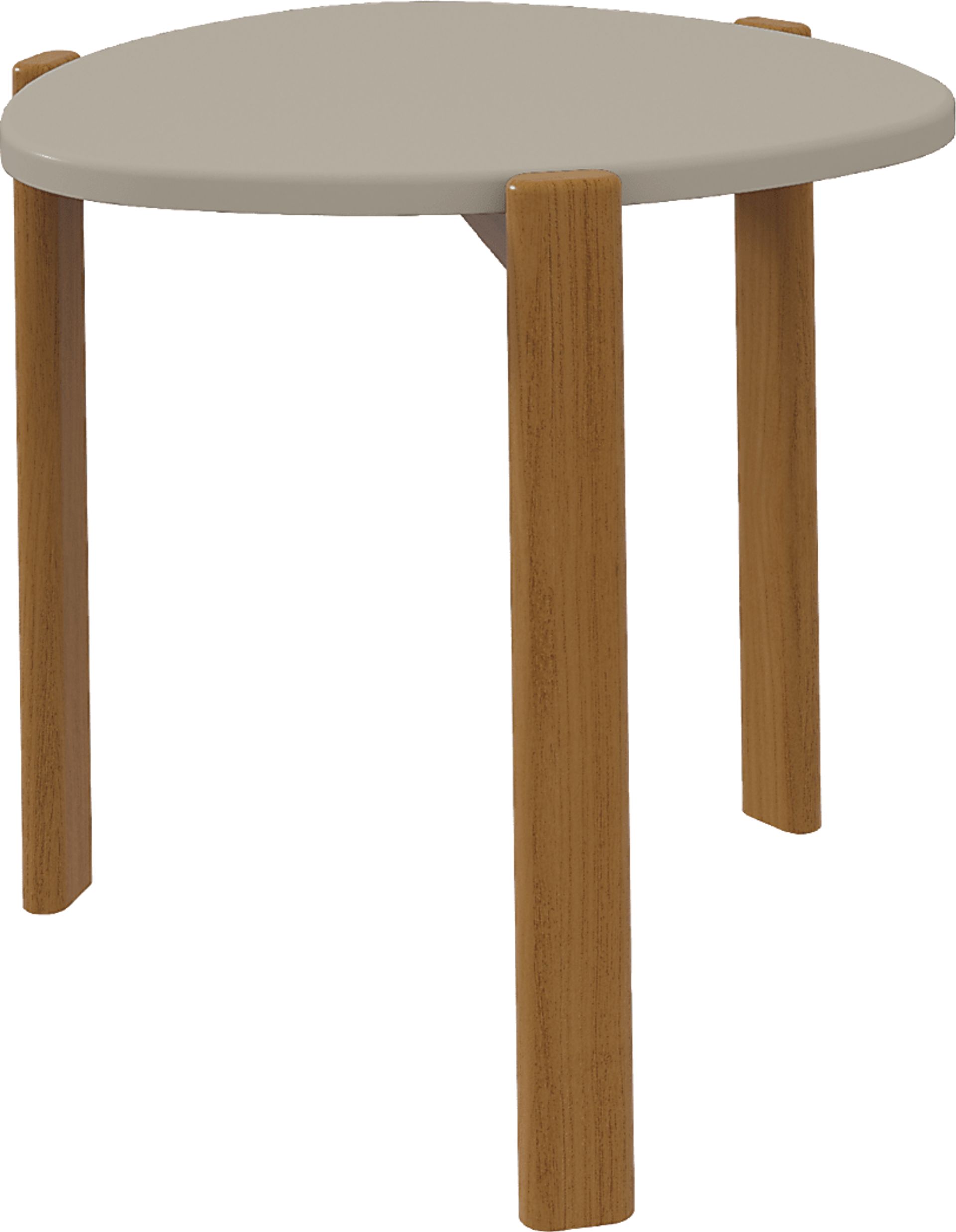 Demerest VII Off-White End Table - Image 1
