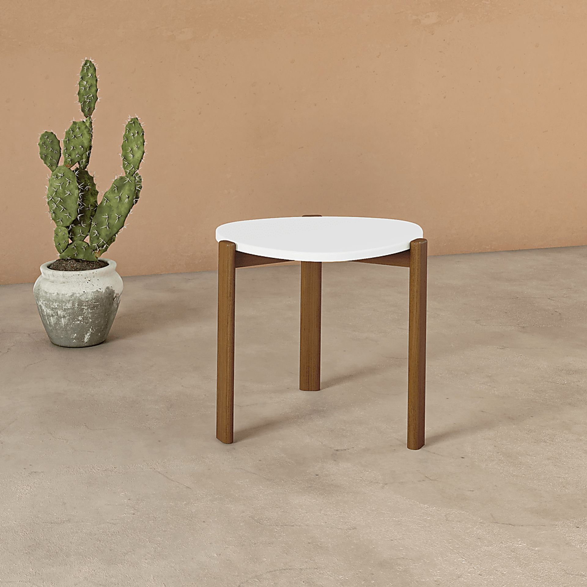 Demerest VII White End Table - Image 2