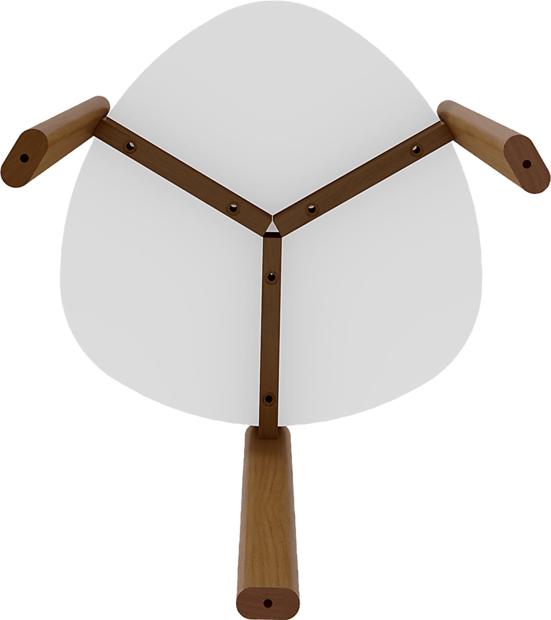 Demerest VII White End Table - Image 6