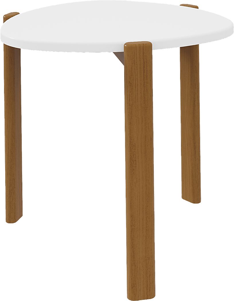 Demerest VII White End Table