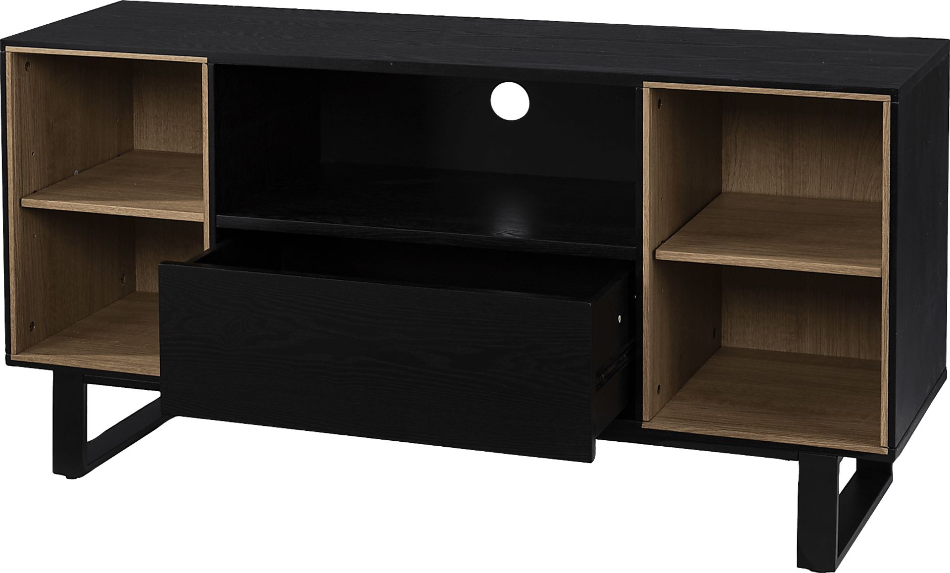 Demery Black 50 in. Console - Image 2