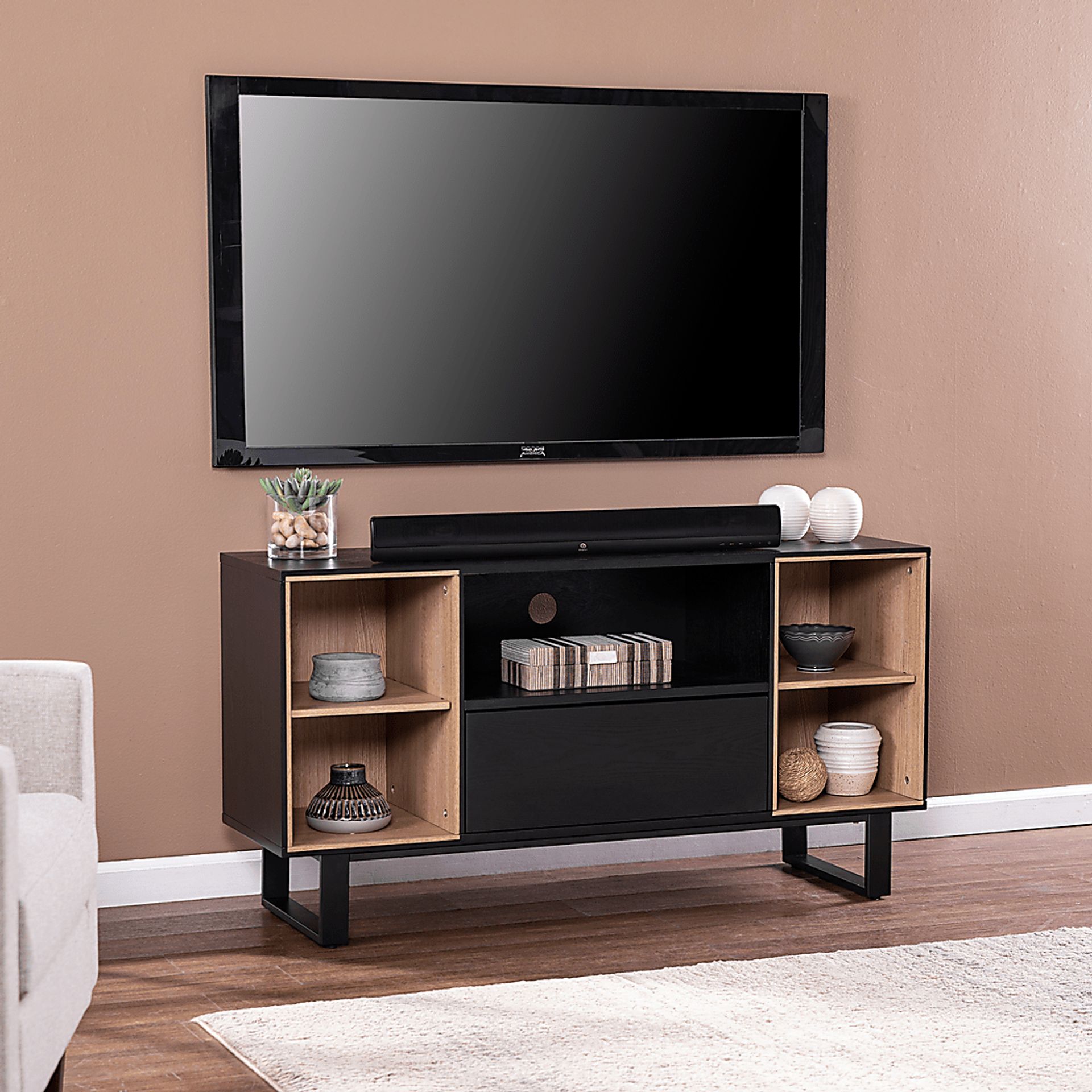 Demery Black 50 in. Console - Image 6