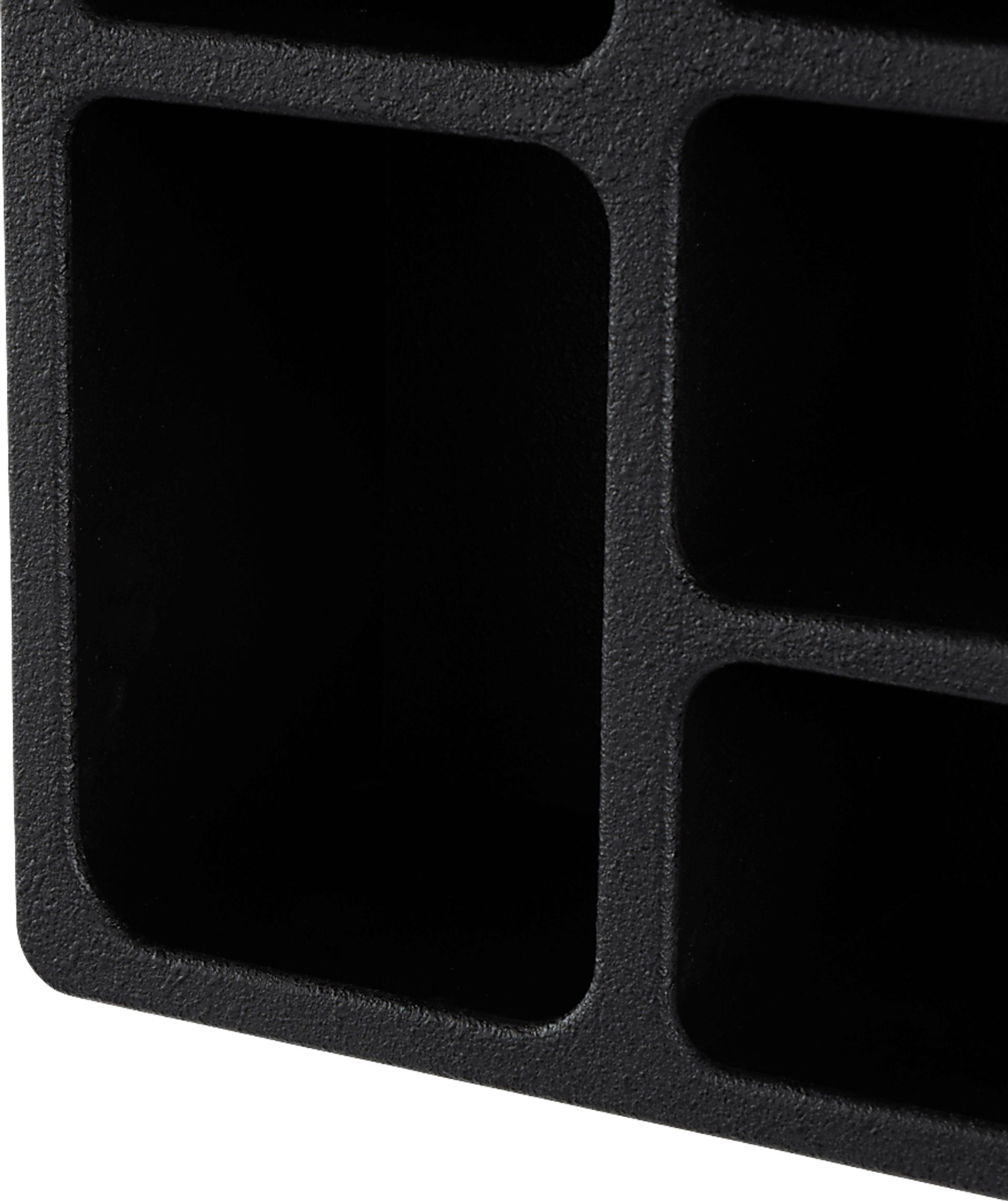 Demeze Black Wall Shelf - Image 3