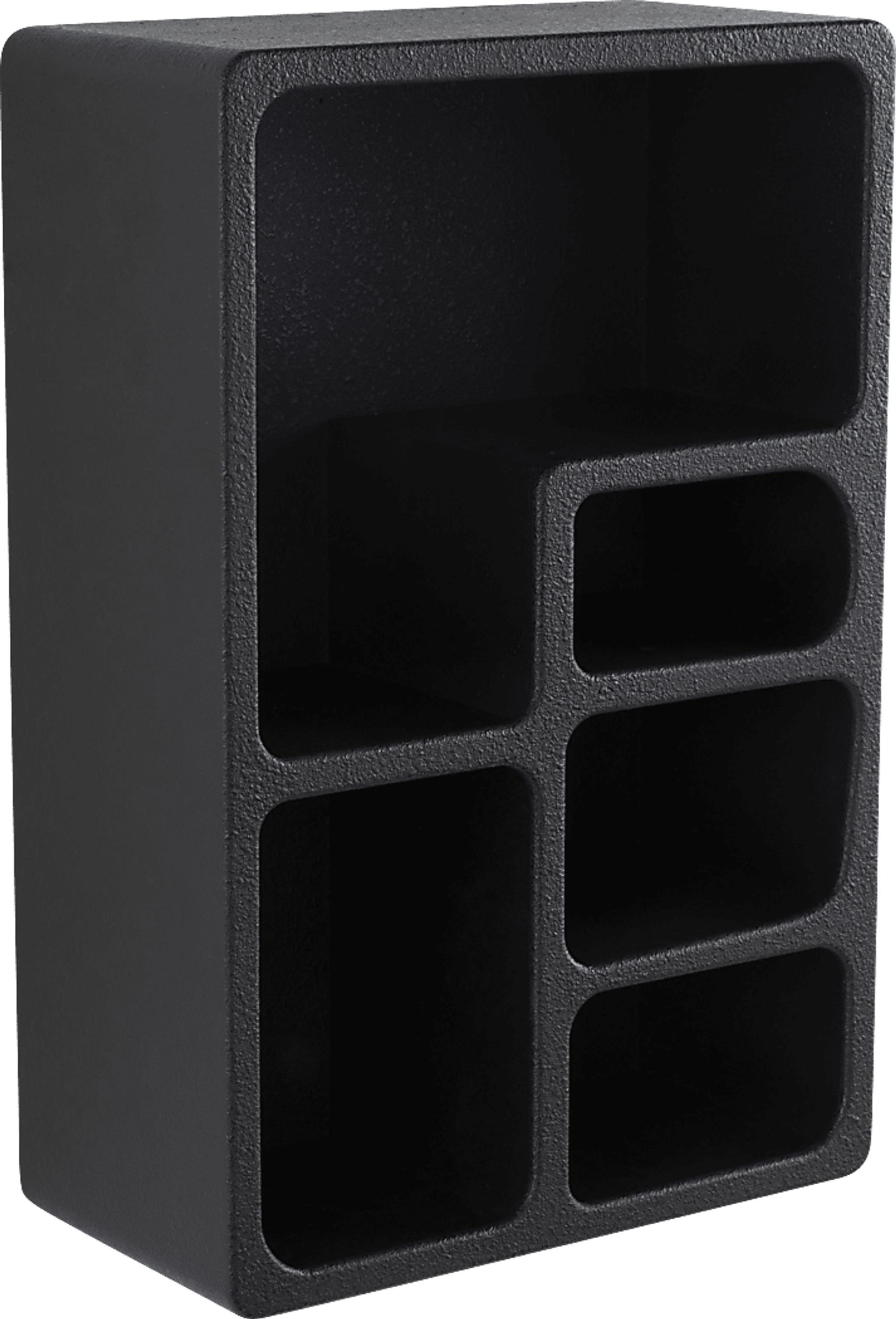 Demeze Black Wall Shelf - Image 5