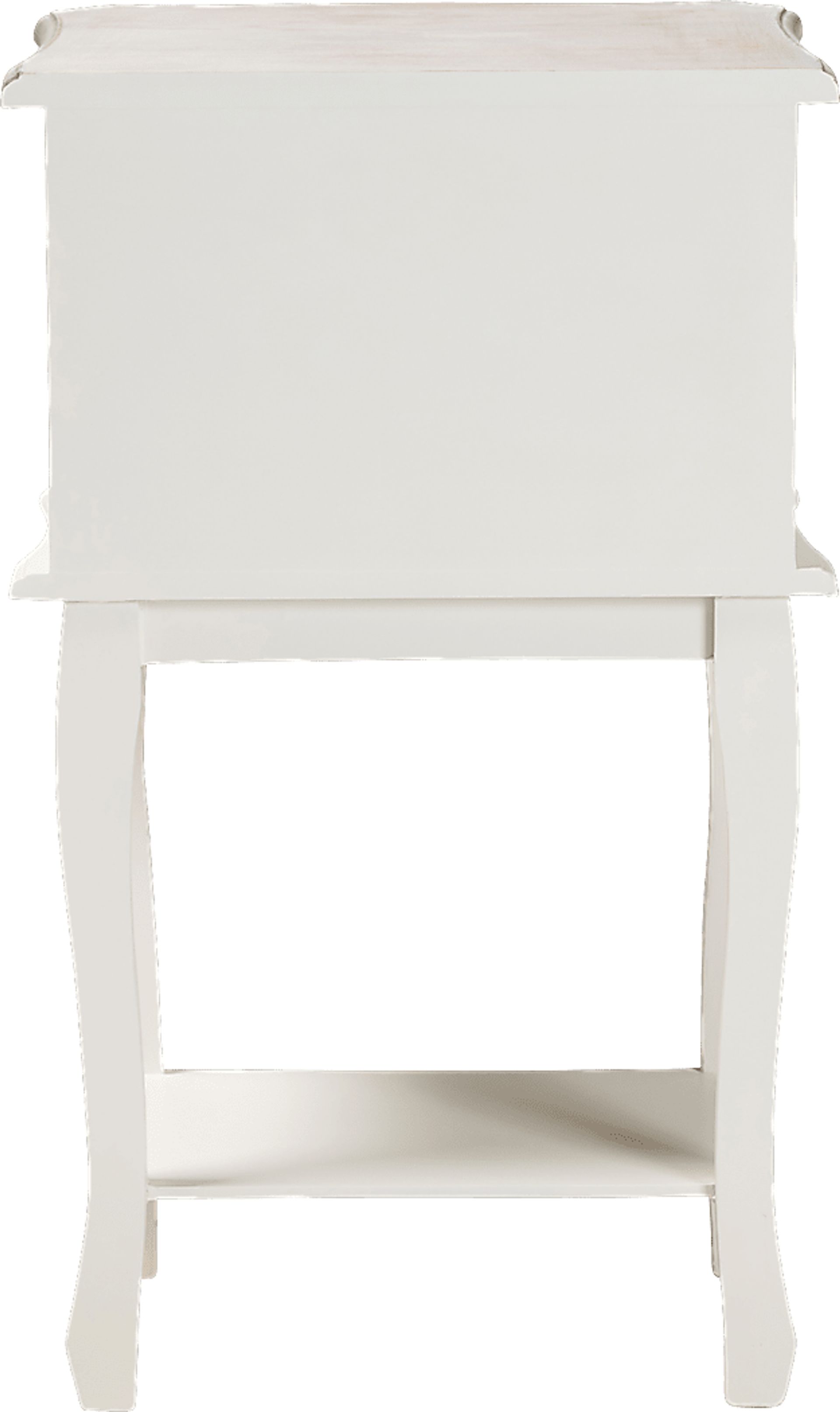 Demille White End Table - Image 5