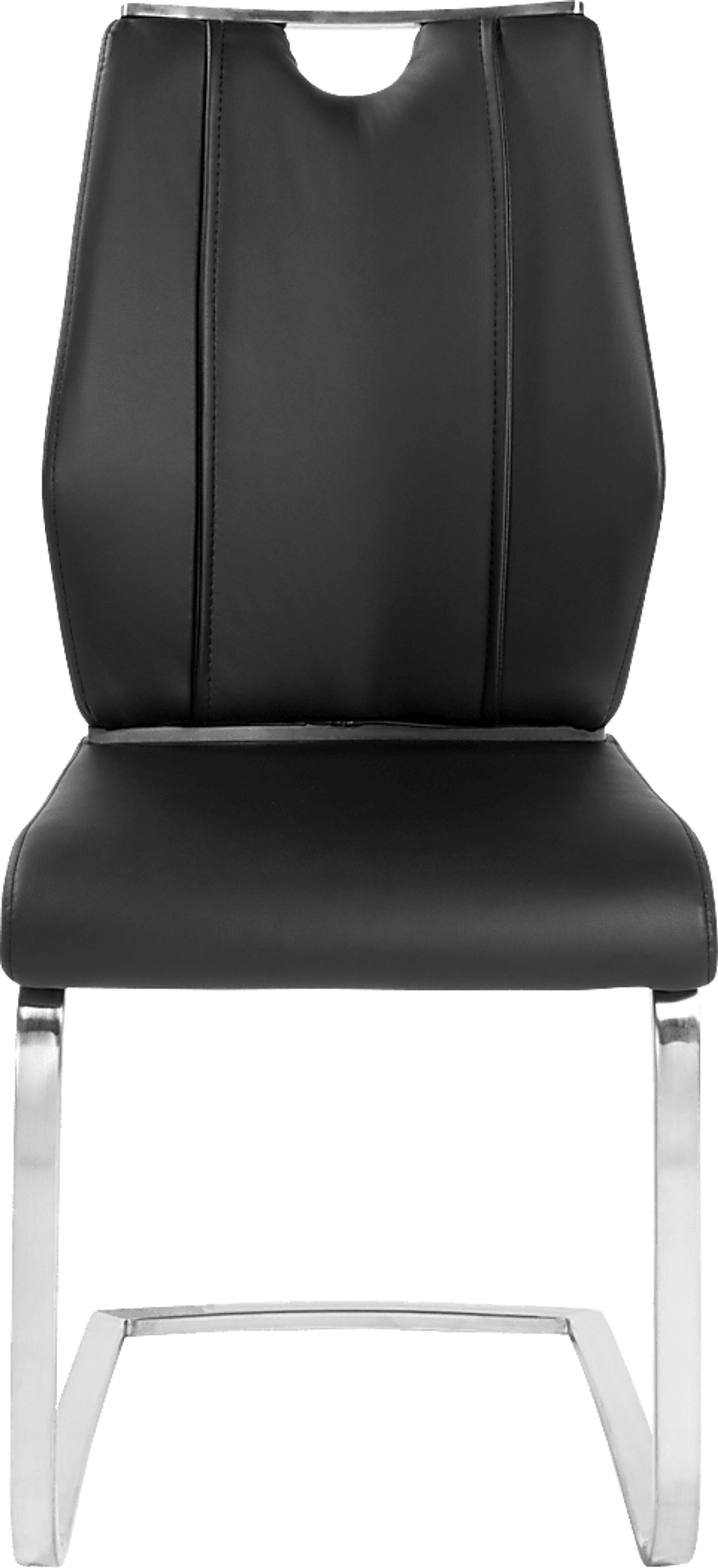 Demilo Black Side Chair, Set of 2 - Image 1