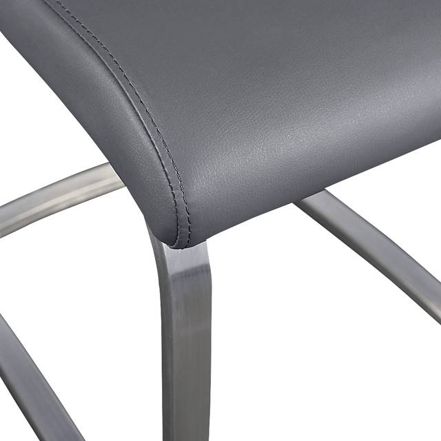 Demilo Gray Side Chair, Set of 2 - Thumbnail - Image 7