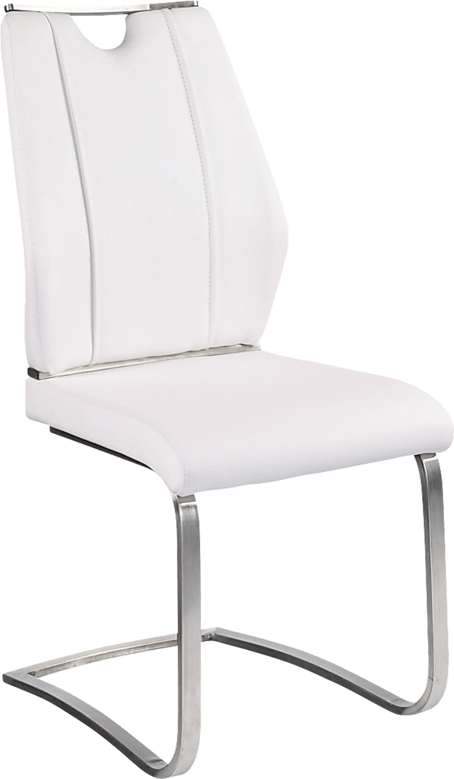 Demilo White Side Chair, Set of 2 - Image 2