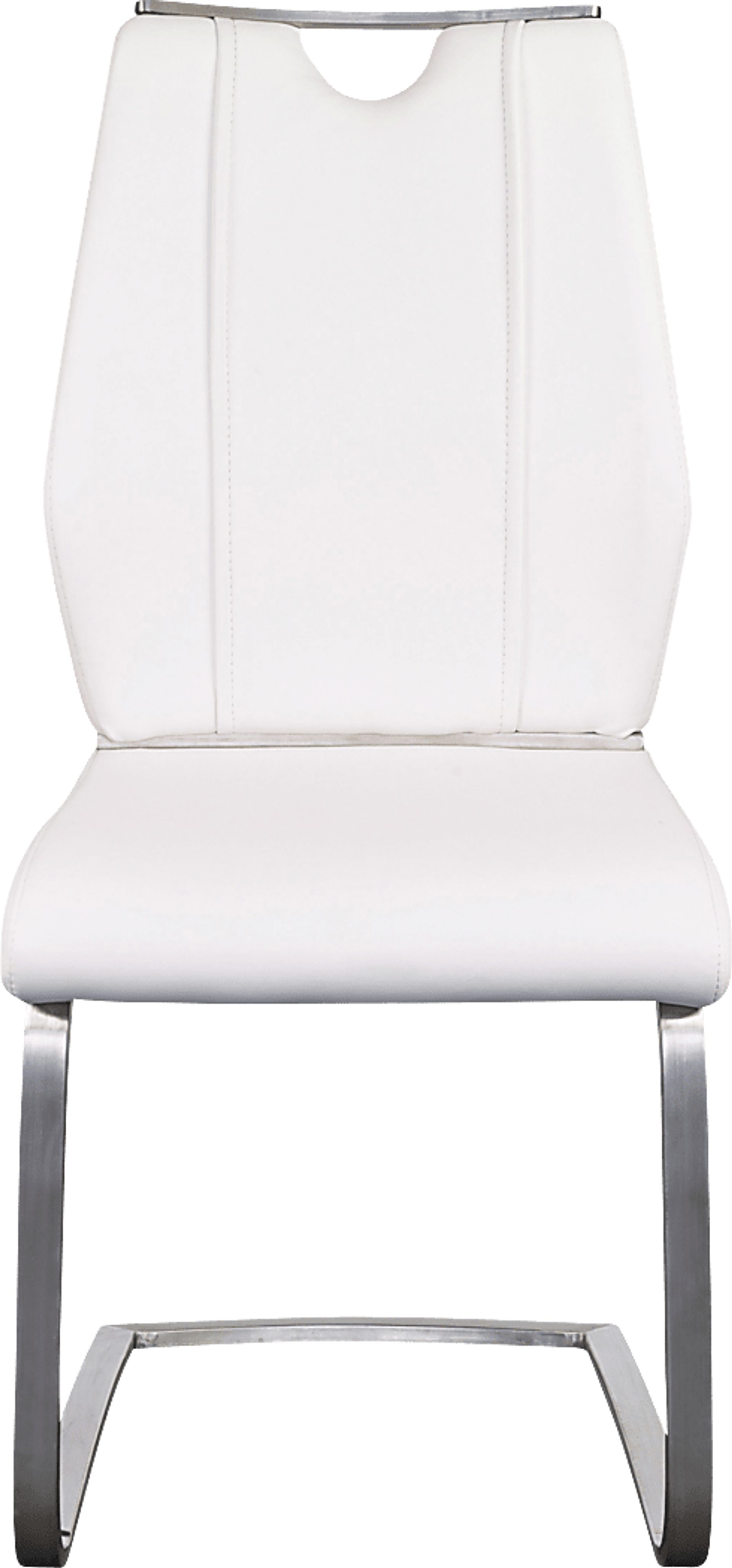 Demilo White Side Chair, Set of 2 - Image 1