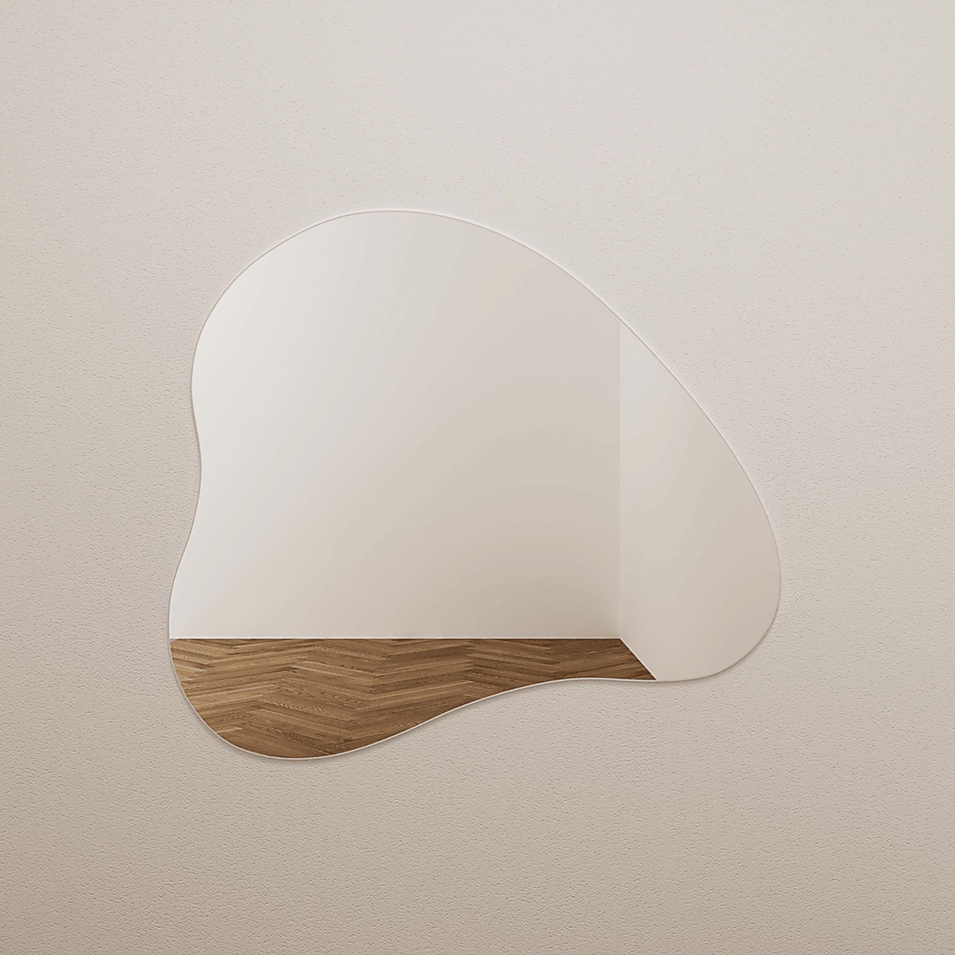 Demoree I Translucent LED Wall Mirror - Image 5