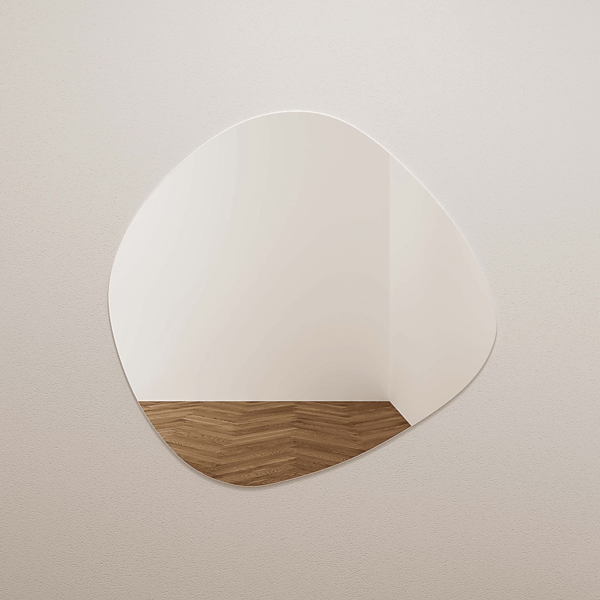 Demoree II Translucent LED Wall Mirror - Image 3