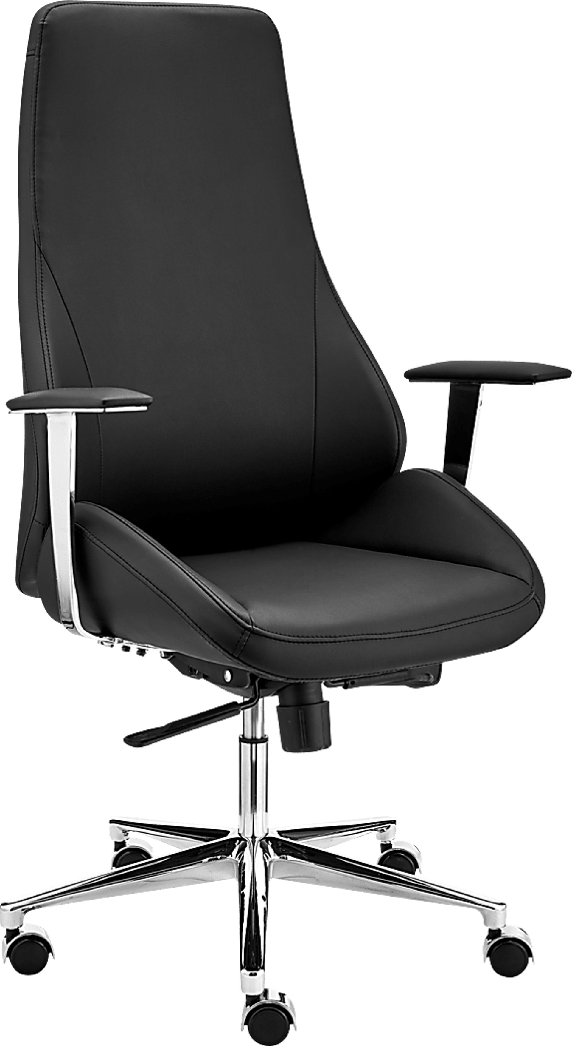 Demores Black High Office Chair - Image 2