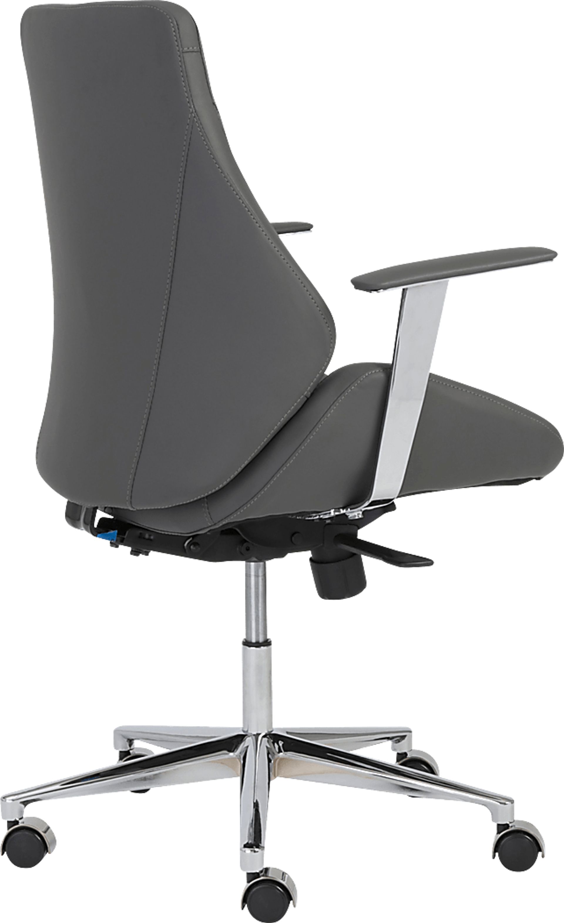Demores Gray Low Office Chair - Image 4