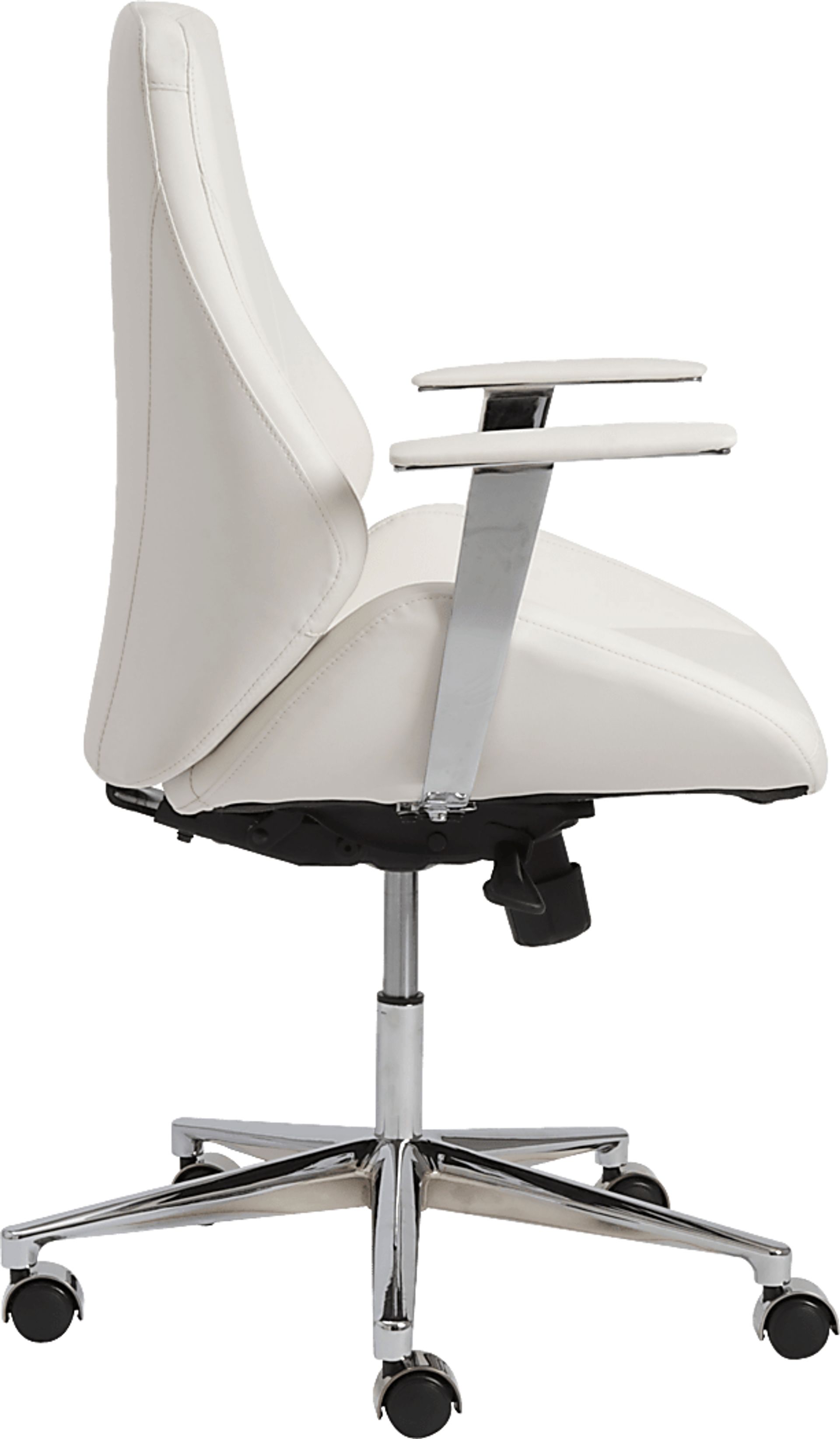 Demores White Low Office Chair - Image 7