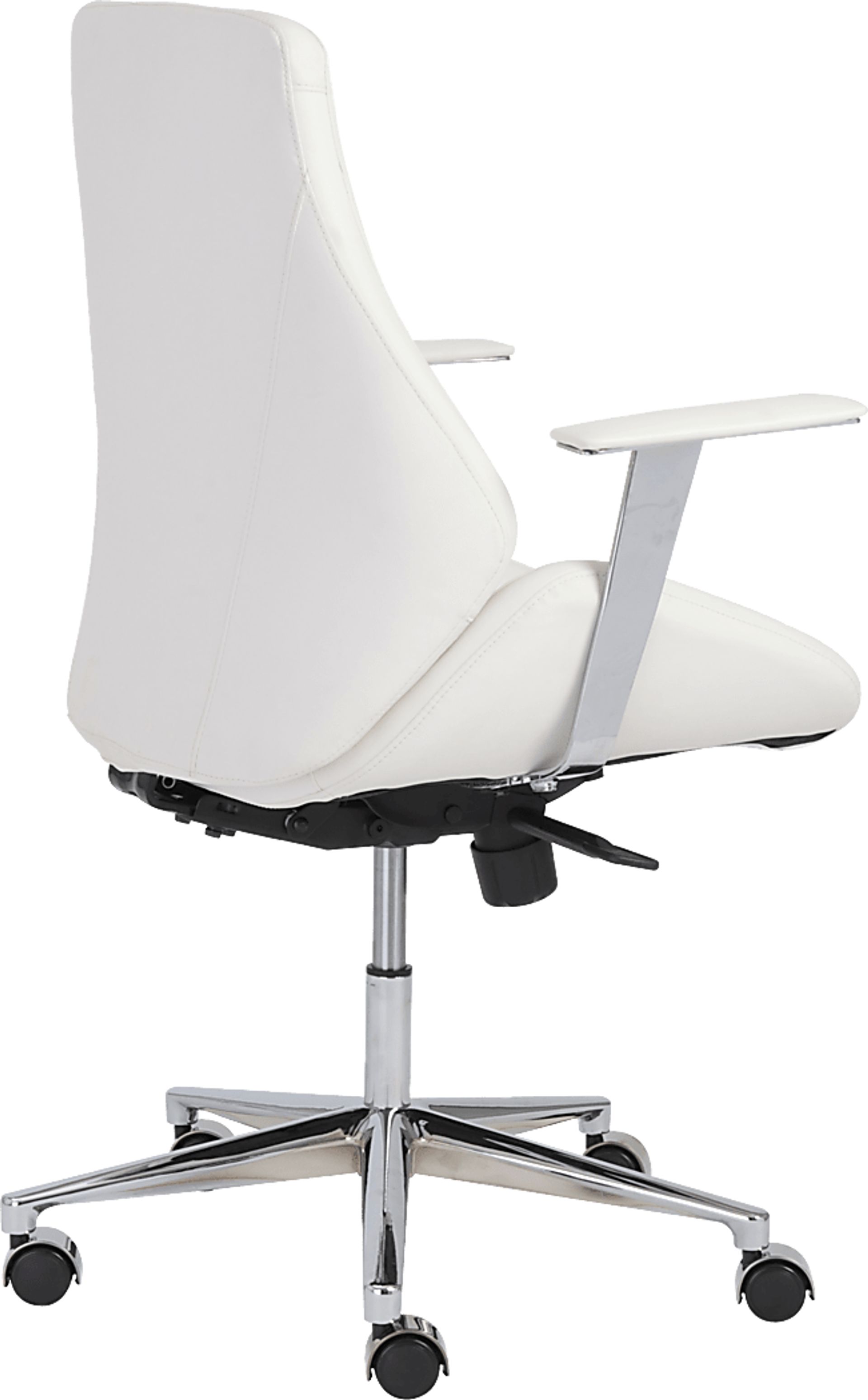 Demores White Low Office Chair - Image 8