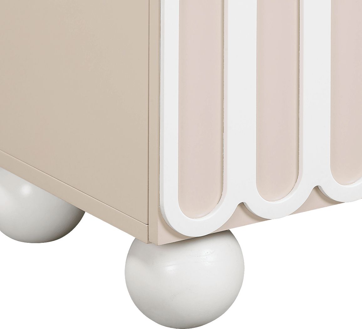 Demorest Taupe Nightstand - Thumbnail 5