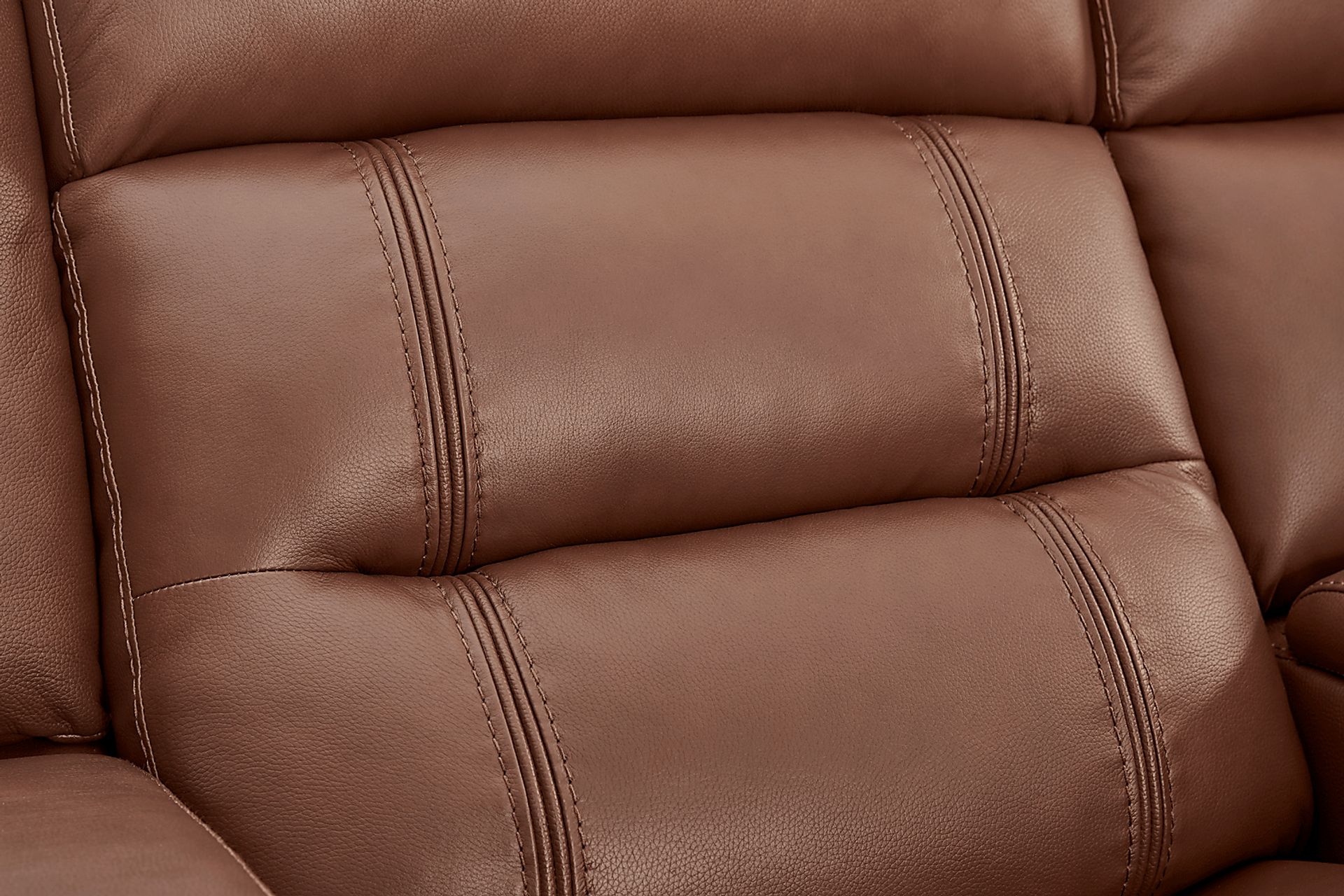 Denali Brown 2 Pc Leather Power Reclining Living Room - Image 15