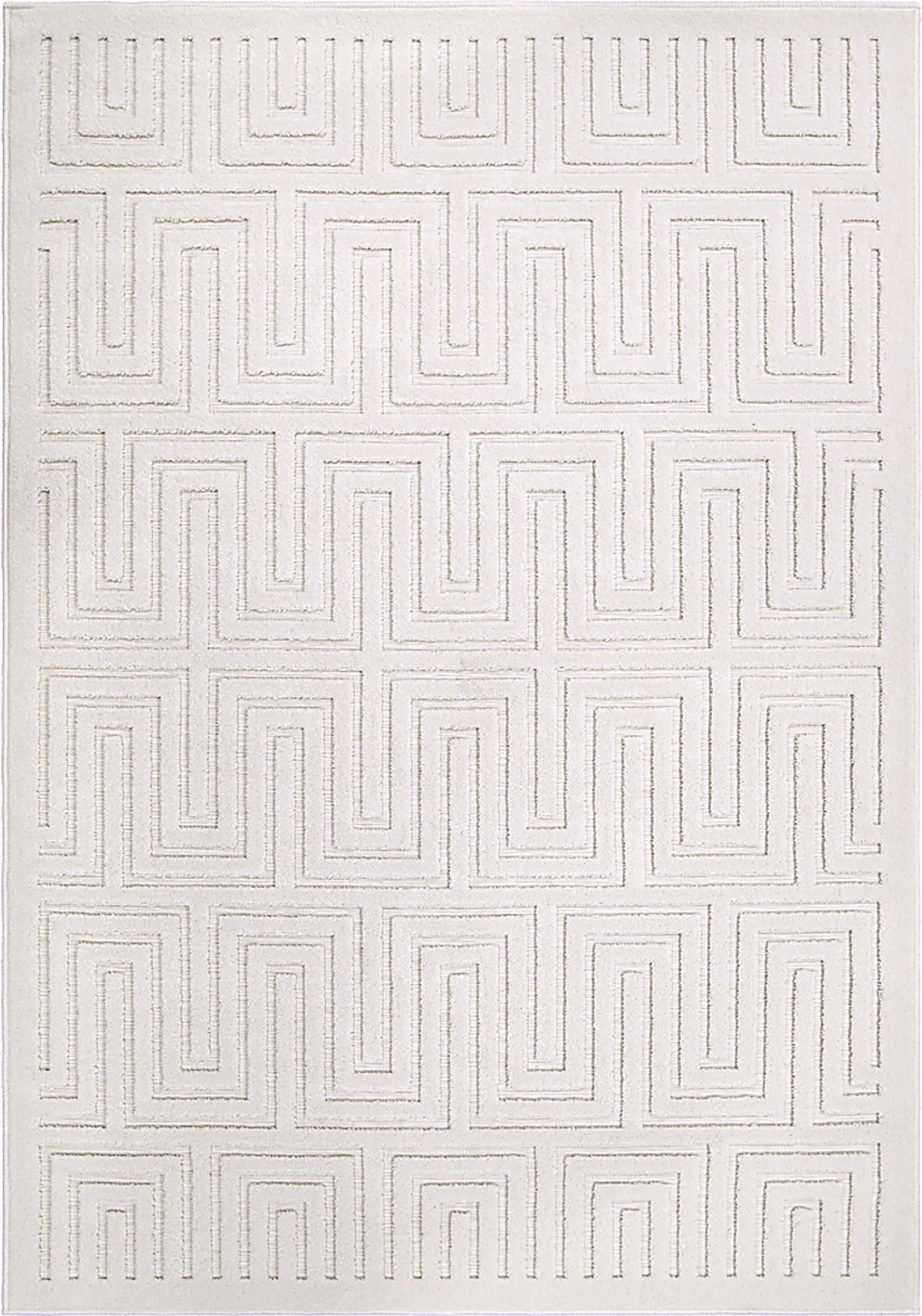 Denbigh White 7'9 x 10'10 Rug - Image 1