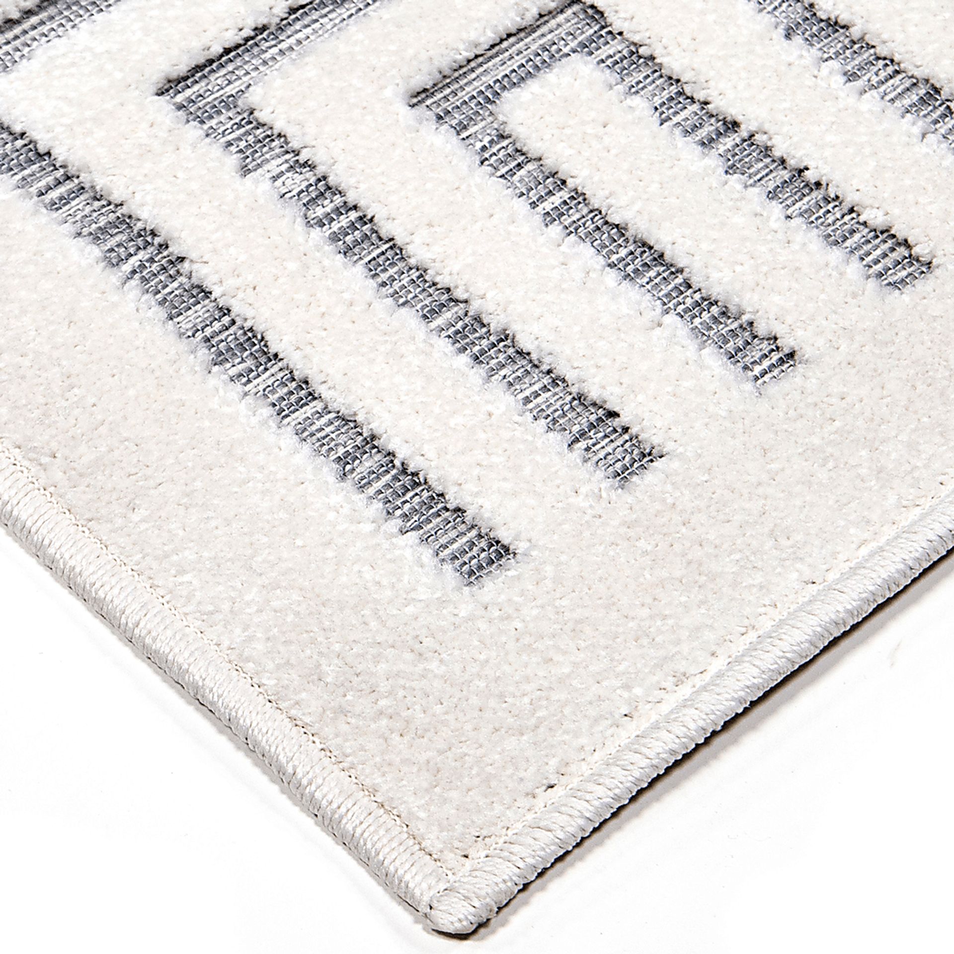 Denbigh White/Blue 5'2 x 7'6 Rug - Image 4