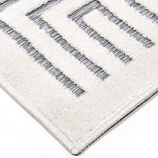 Denbigh White/Blue 7'9 x 10'10 Rug - Thumbnail - Image 4