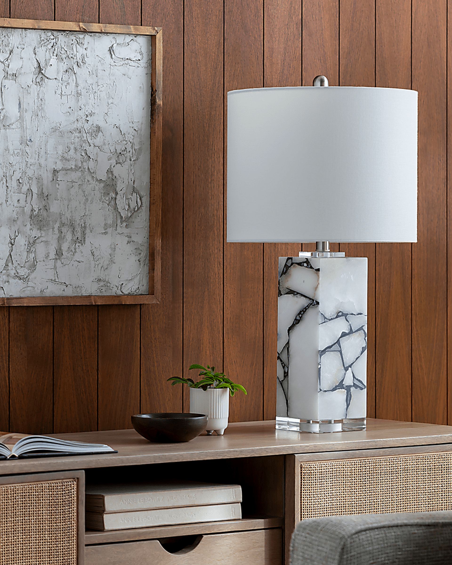 Deneale Park White Lamp - Image 2