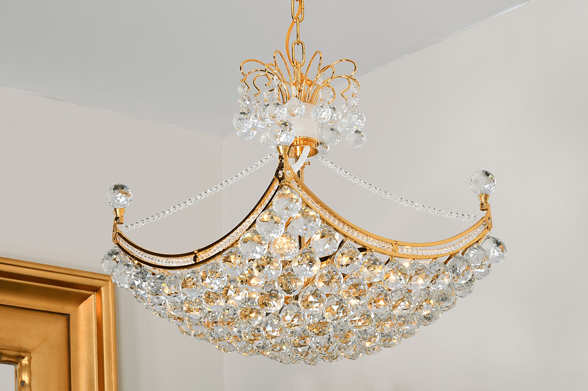 Deneb Gold Chandelier - Image 2