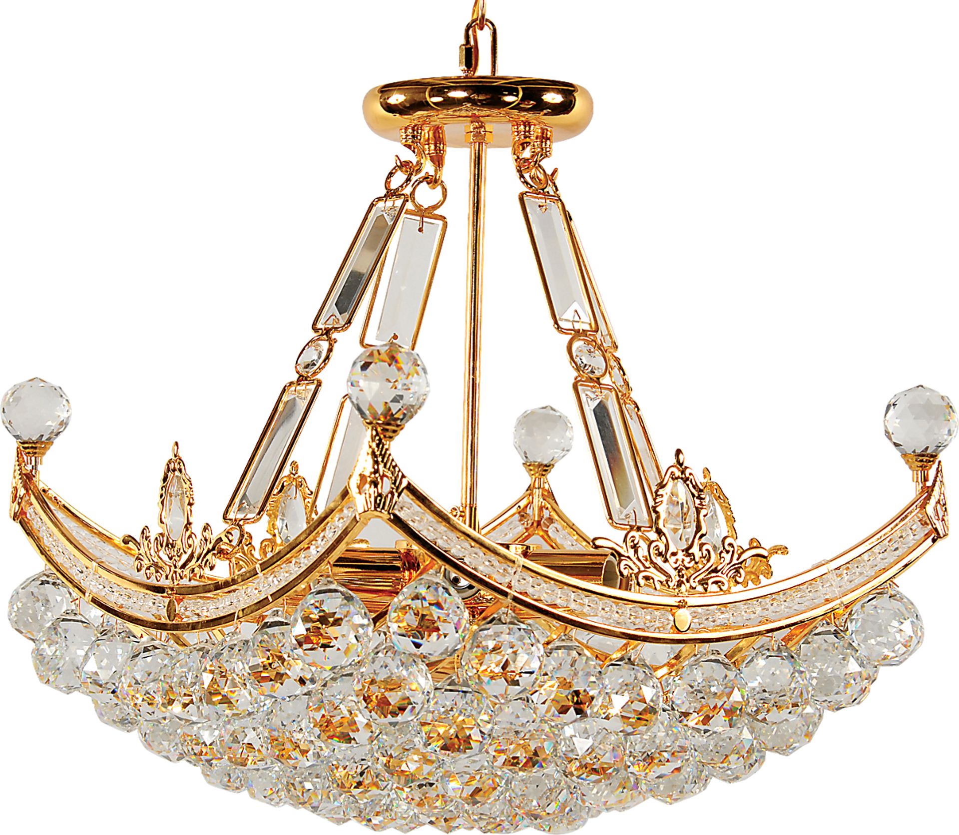 Deneb Gold Chandelier - Image 1