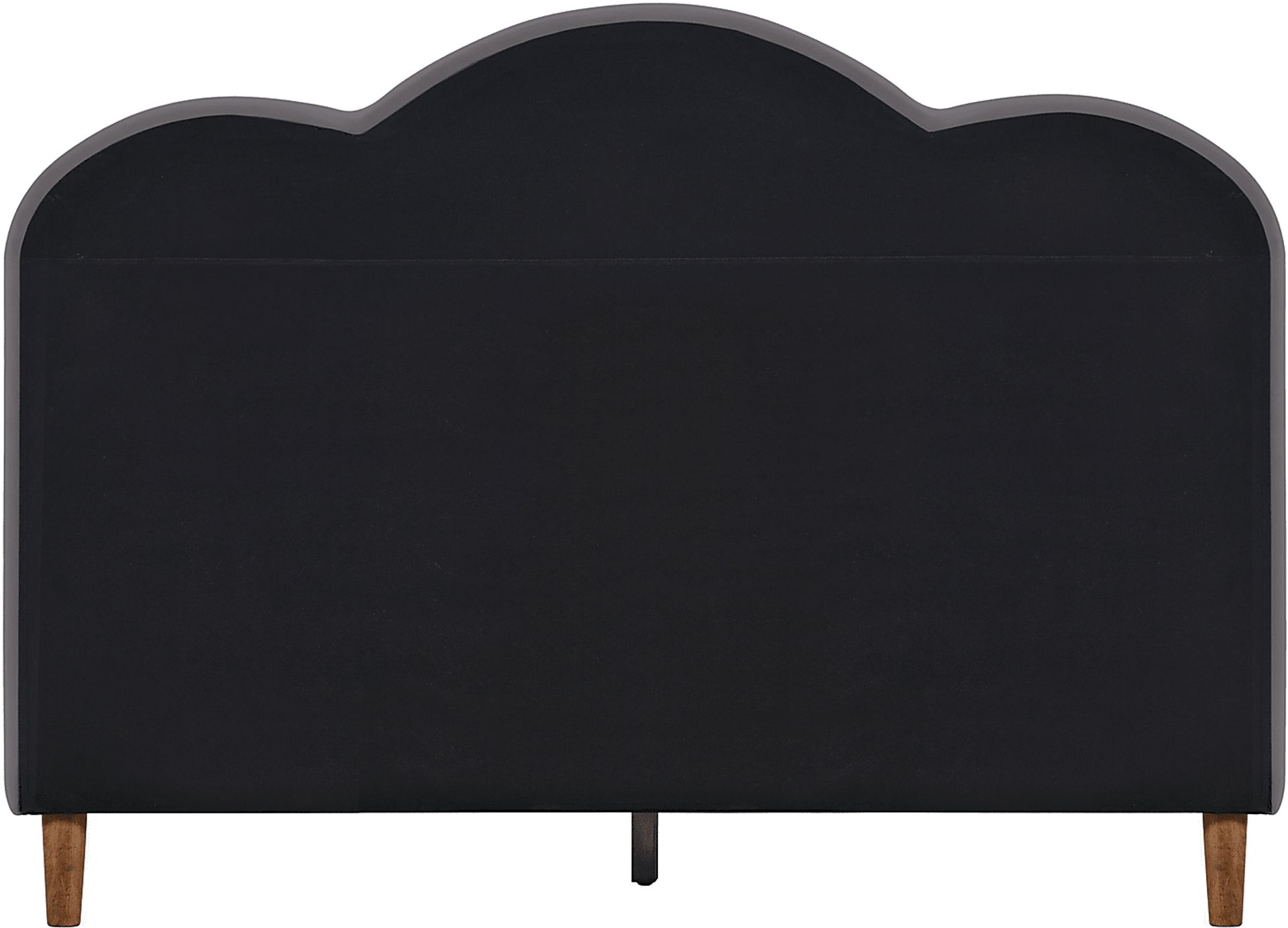 Denela Gray Full Platform Bed - Image 4