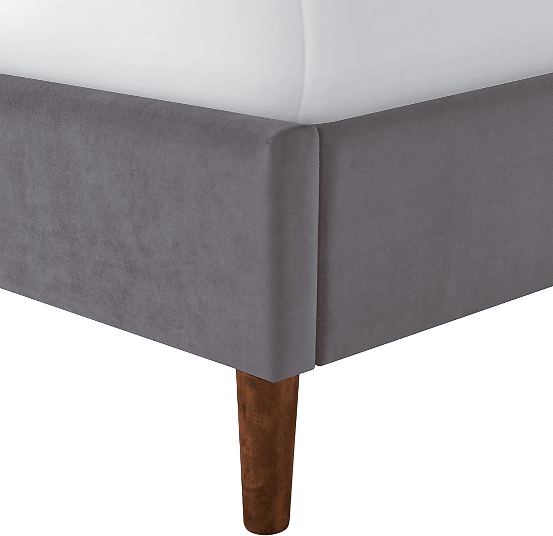 Denela Gray King Platform Bed - Image 6