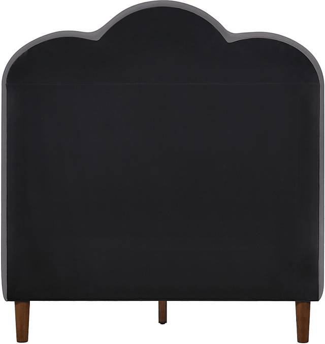 Denela Gray Twin Platform Bed - Thumbnail - Image 4