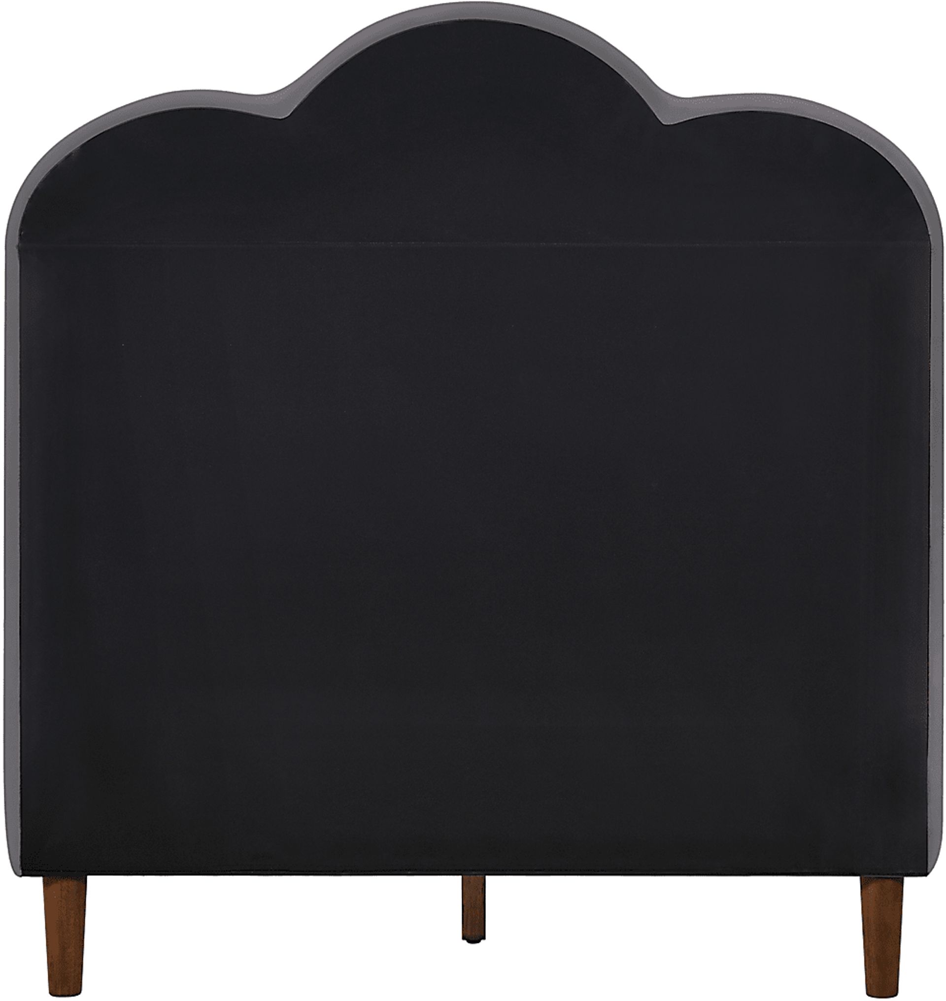 Denela Gray Twin Platform Bed - Image 4