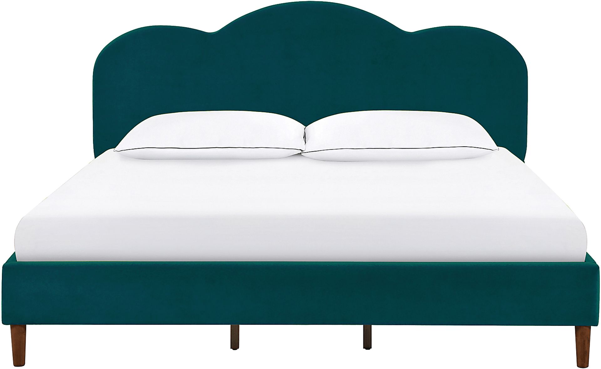 Denela Green King Platform Bed - Image 2