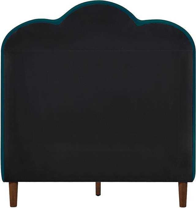 Denela Green Twin Platform Bed - Thumbnail - Image 4