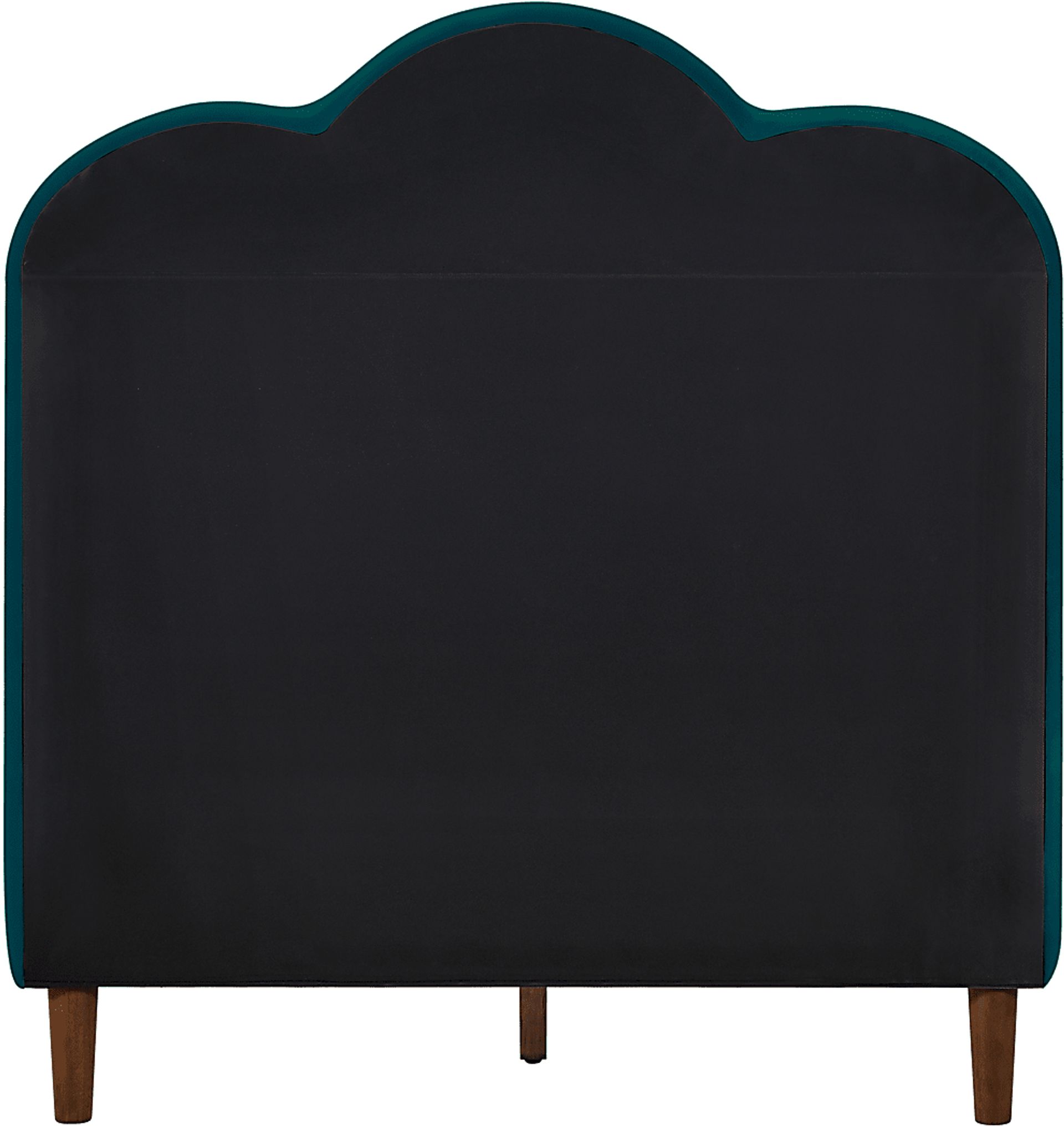 Denela Green Twin Platform Bed - Image 4