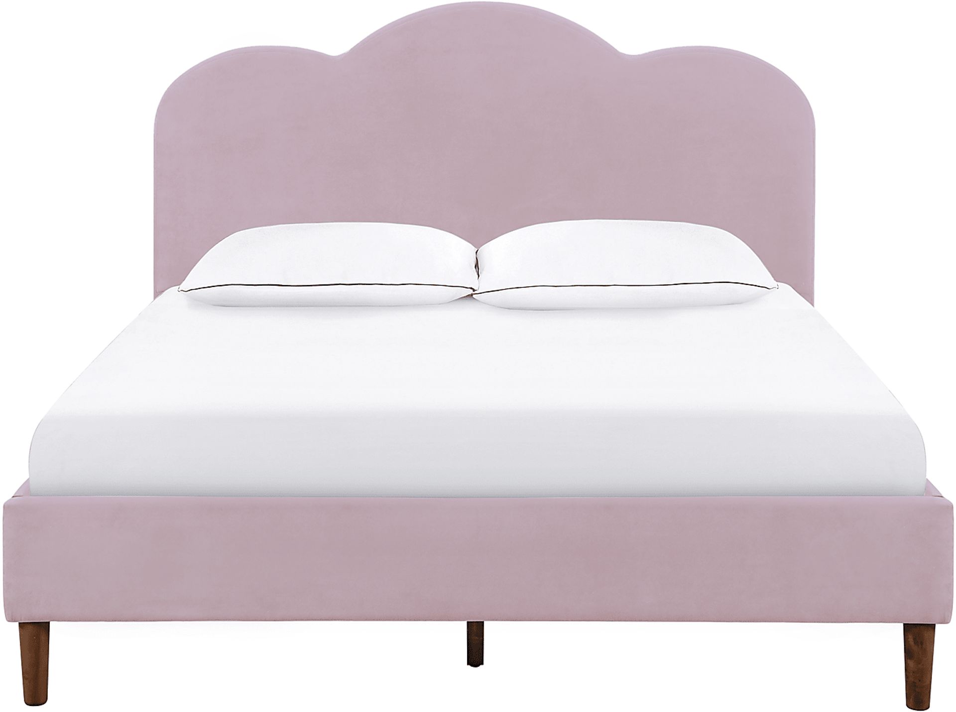 Denela Pink Full Platform Bed - Image 2