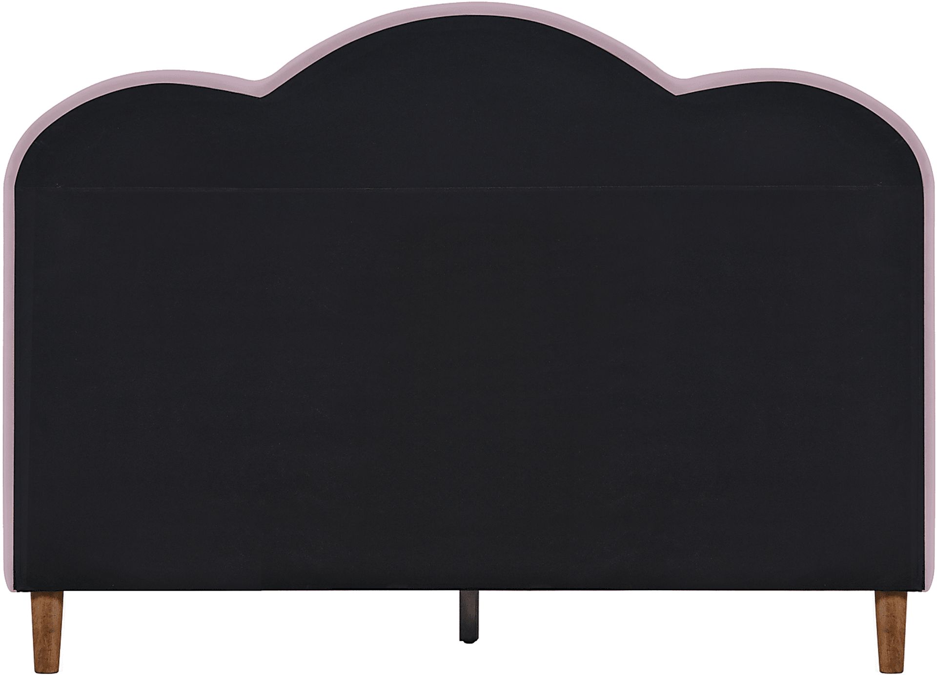 Denela Pink Full Platform Bed - Image 4