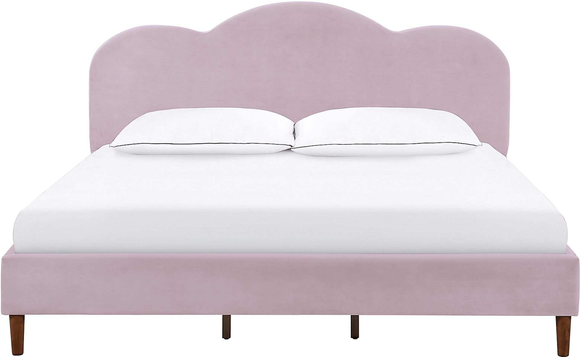 Denela Pink King Platform Bed - Image 2