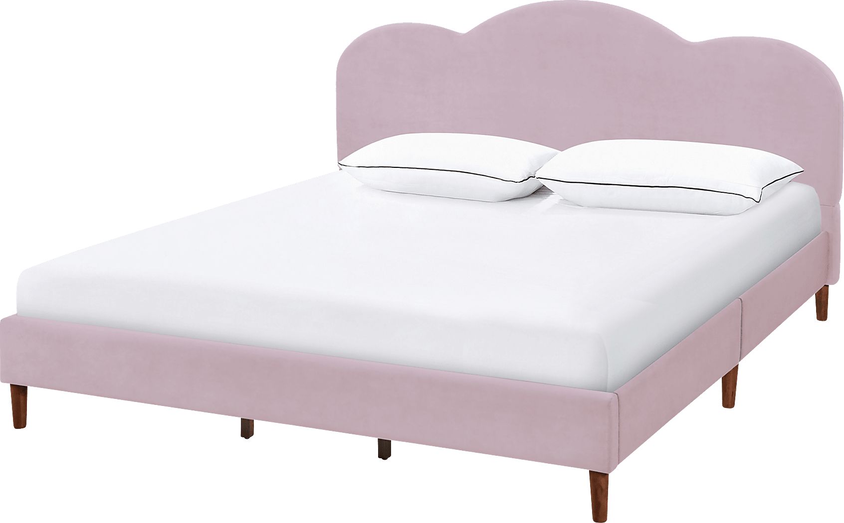 Denela Pink King Platform Bed Rooms To Go