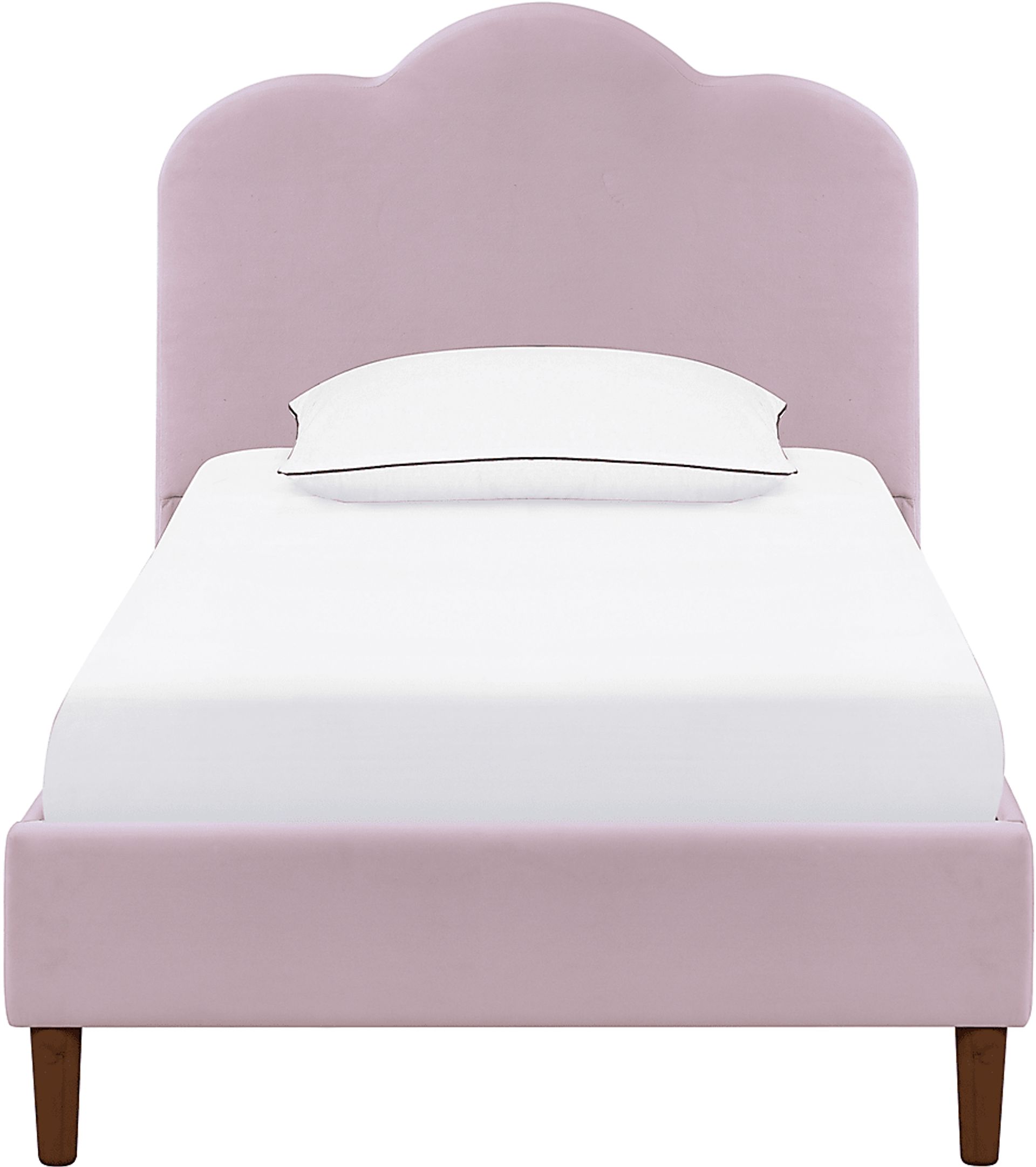 Denela Pink Twin Platform Bed - Image 2